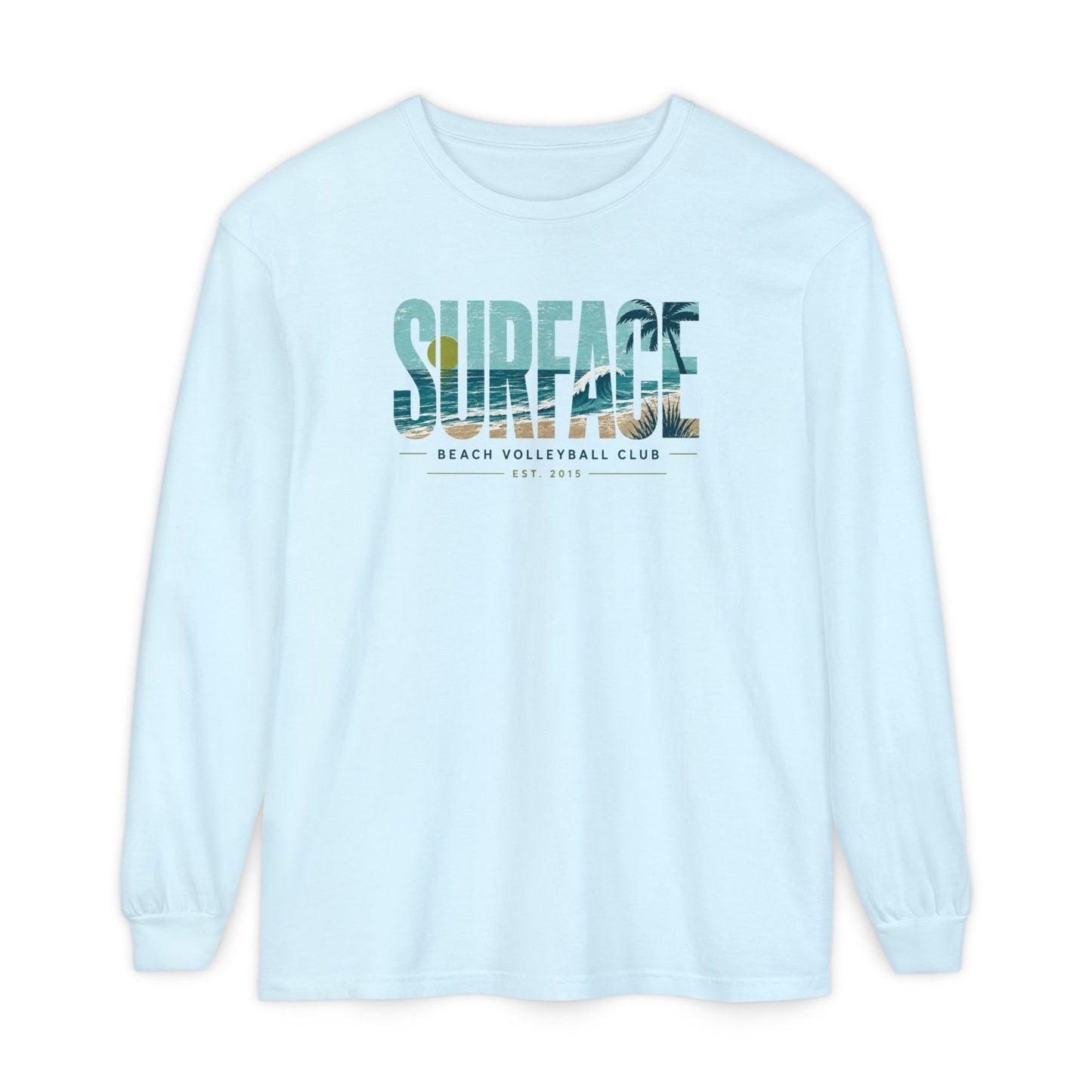 Surfside Beach Volleyball Club Long Sleeve Tee