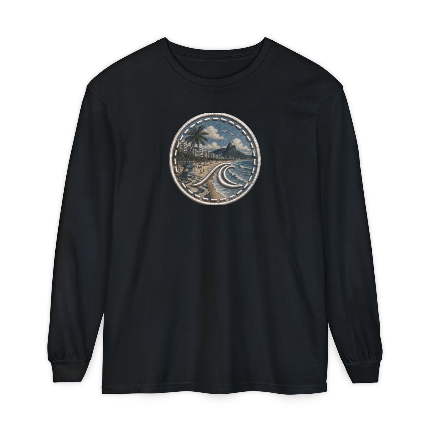 Surfache Ipanema Icon Long Sleeve Tee —Destination Graphic T-Shirt