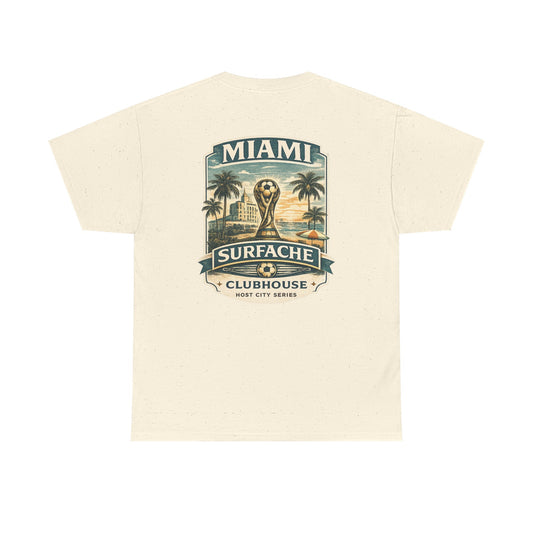 Surfache Miami Clubhouse T-Shirt — Vintage Palm Beach Surf Tee