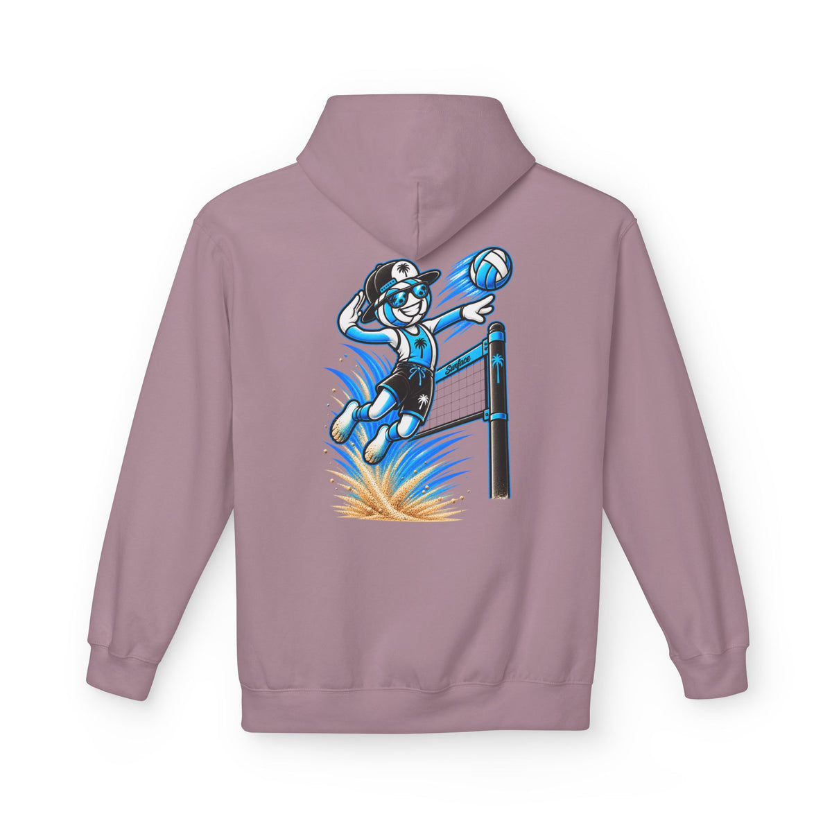 Surface Beach Volleyball Hoodie — Graphic Pullover