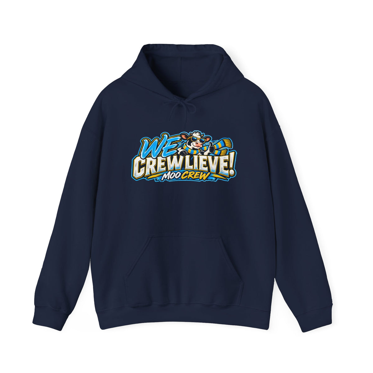 Moo Crew We Crewlieve Game Day Hoodie