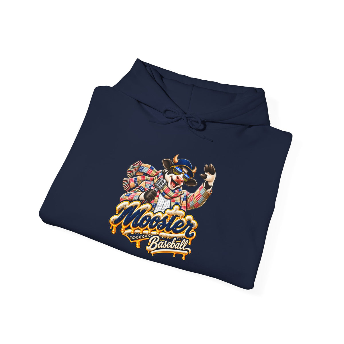 Mooster Baseball Moo Crew Graphic Hoodie
