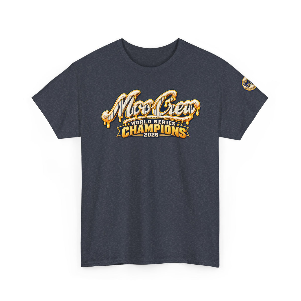 Moo Crew World Series Champions 2026 Baseball T-Shirt