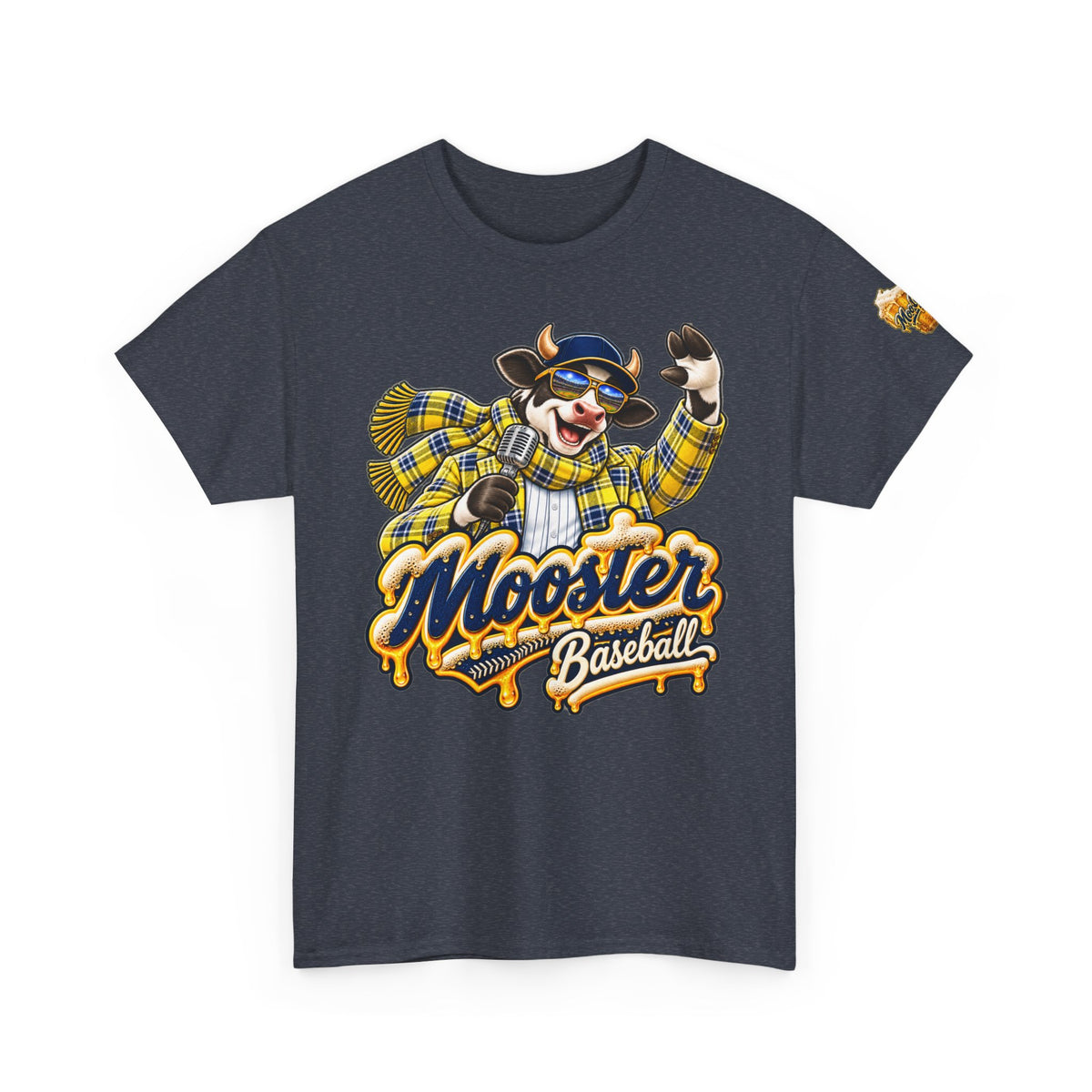Mooster Baseball Mascot T-Shirt