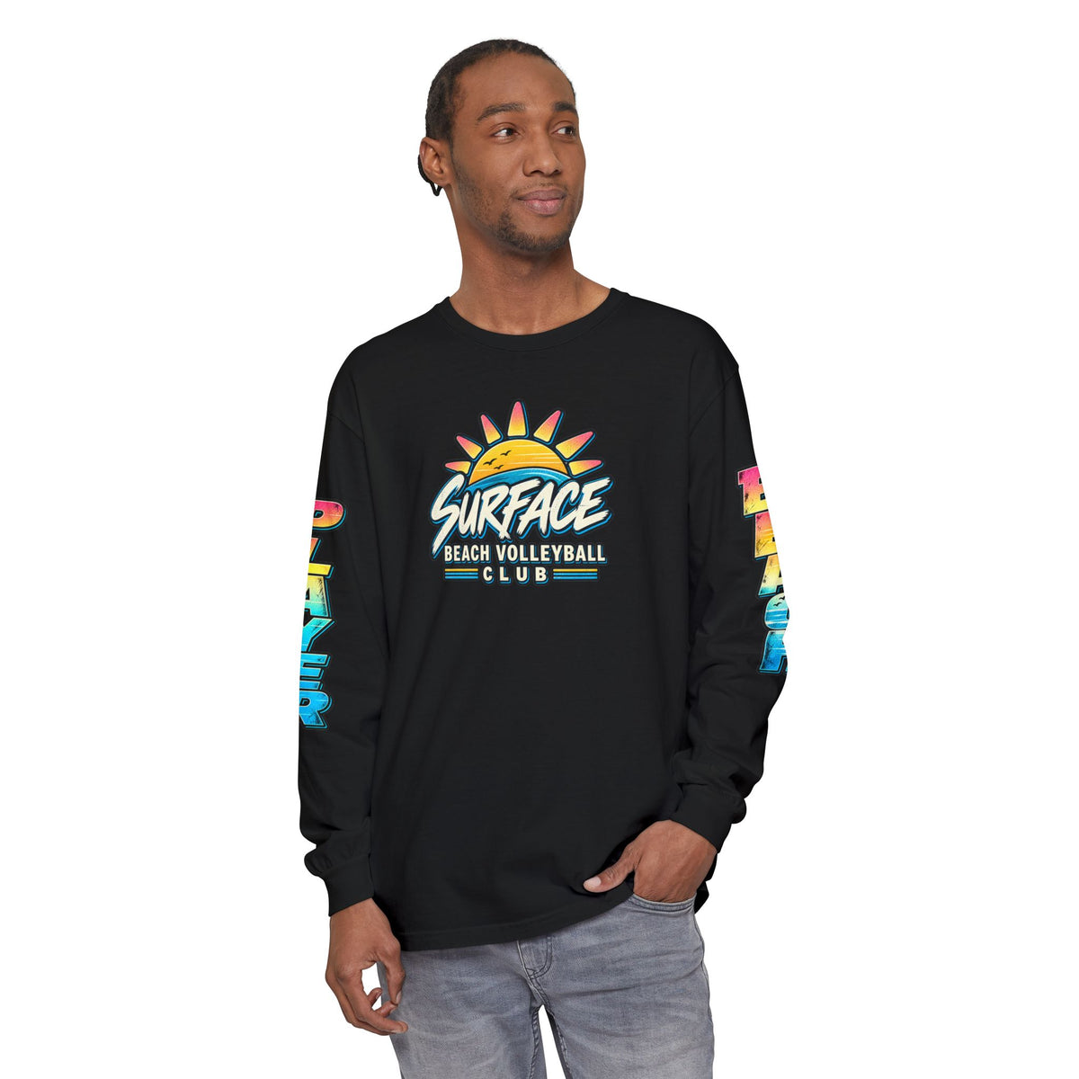 Surface Beach Volleyball Club 2027 Long Sleeve Tee