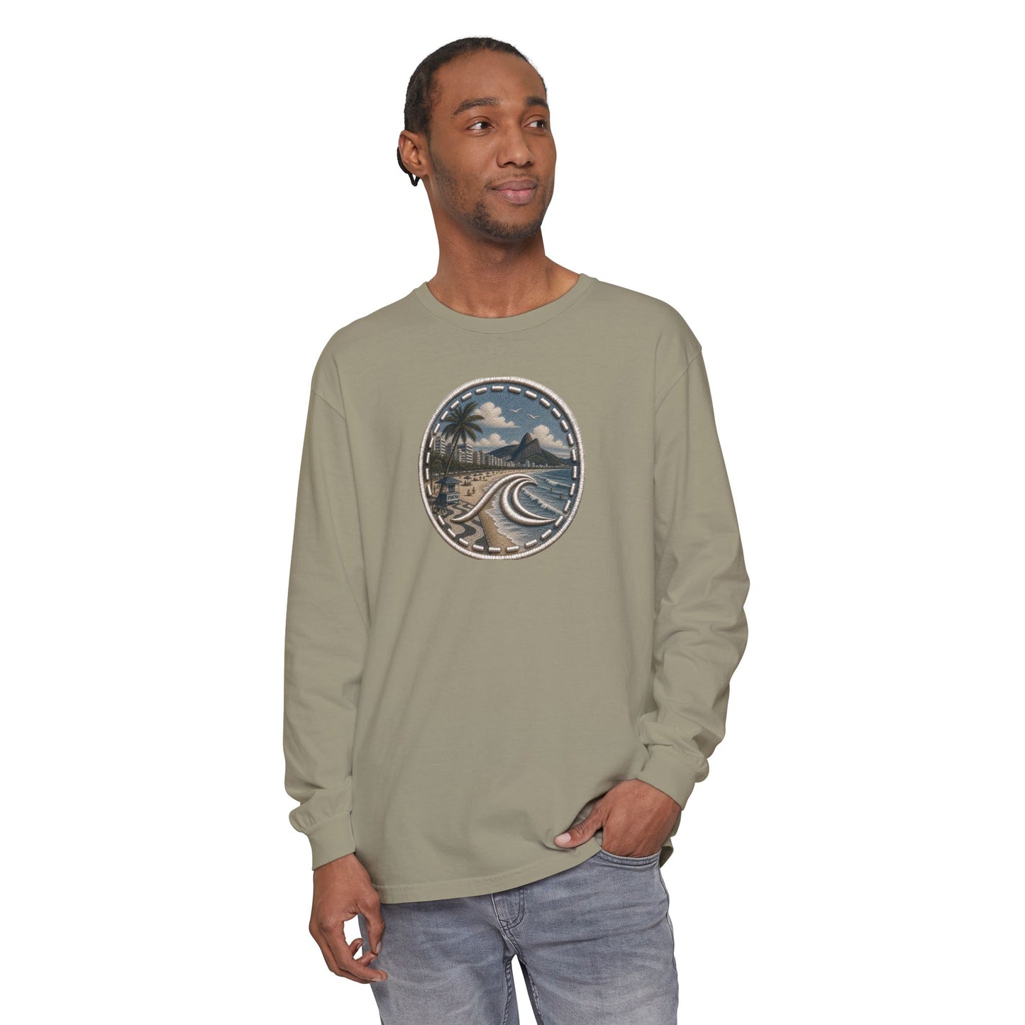 Surfache Ipanema Icon Long Sleeve Tee —Destination Graphic T-Shirt
