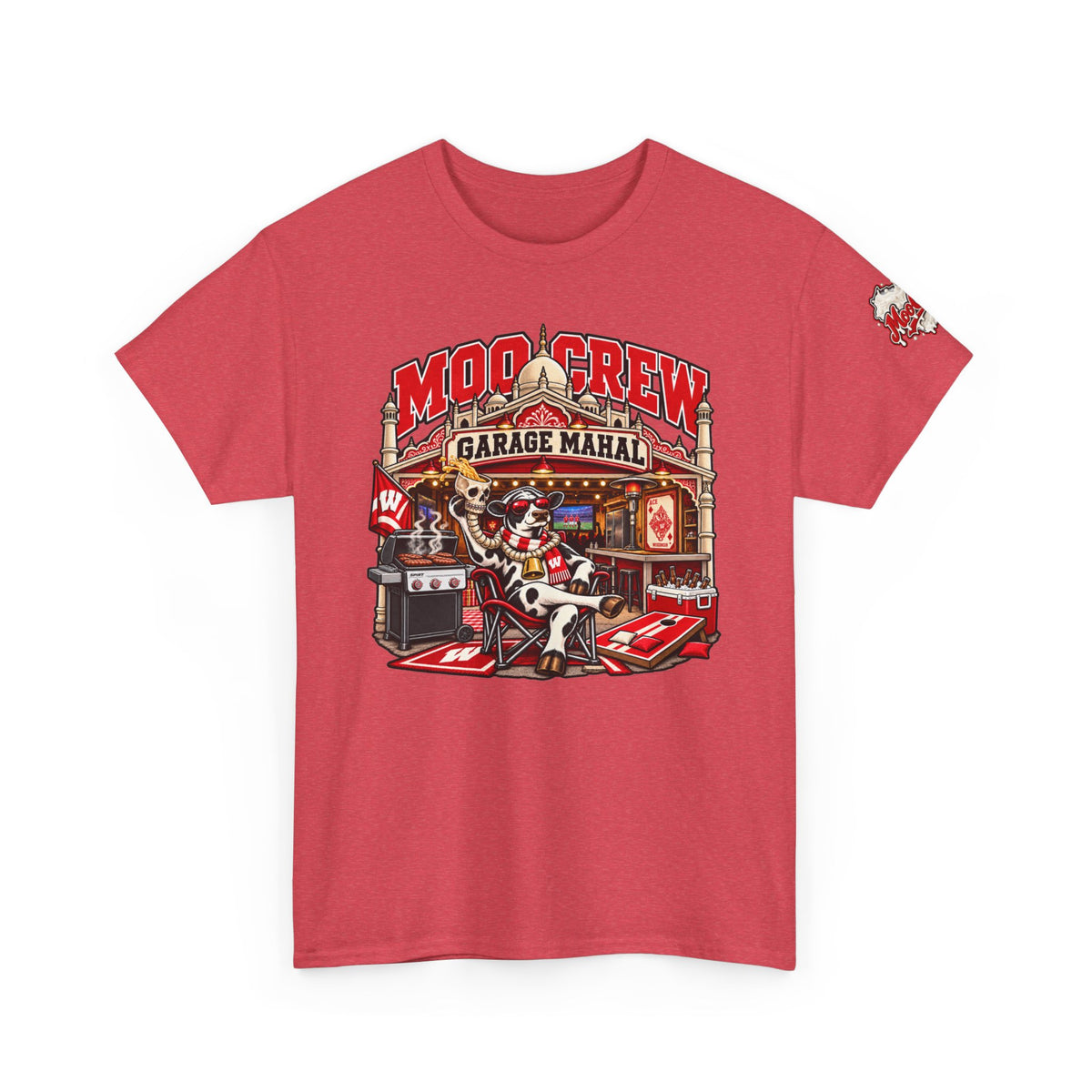 Moo Crew Garage Mahal Game Day Tailgate Graphic Tee