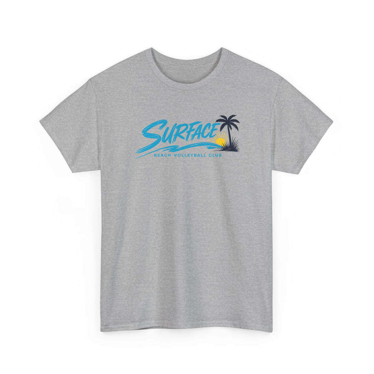 Surface Surf Club T-Shirt – Retro Palm Beach Sunset Tee