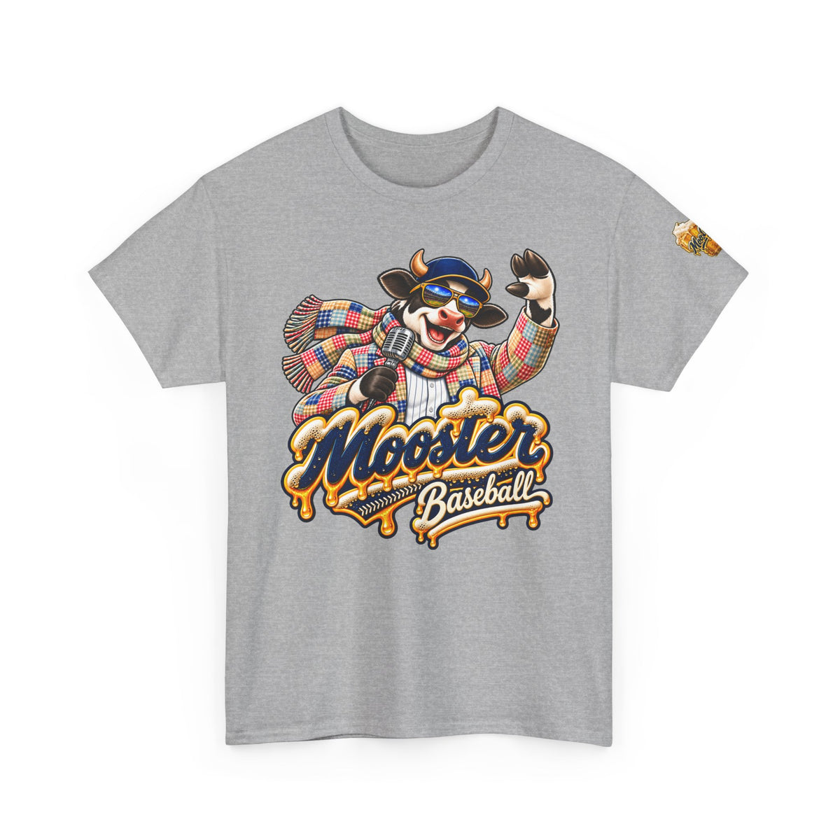 Mooster Baseball Mascot T-Shirt
