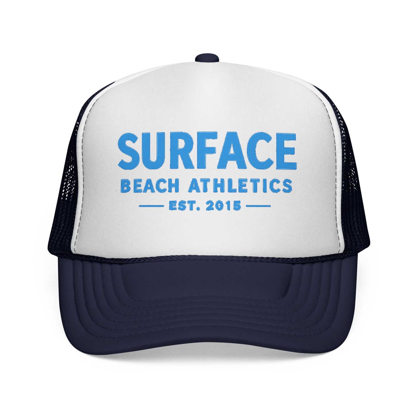 Surface Beach Athletics trucker cap | Surf Logo Trucker Hat, Est. 2015