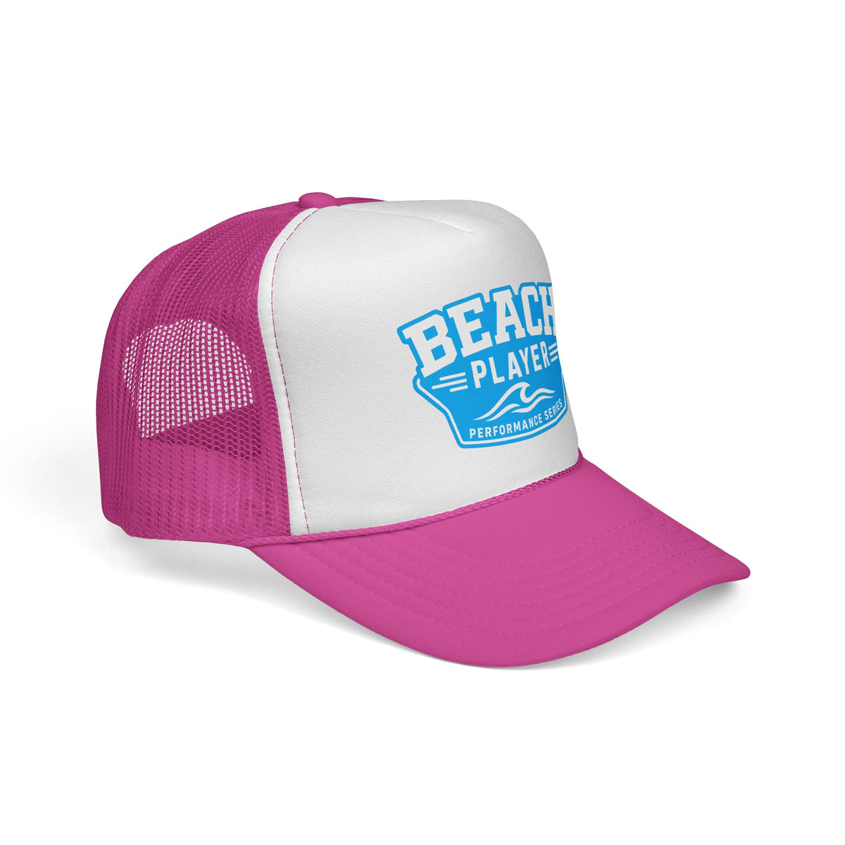 Beach Player Trucker Cap | Surf Wave Logo