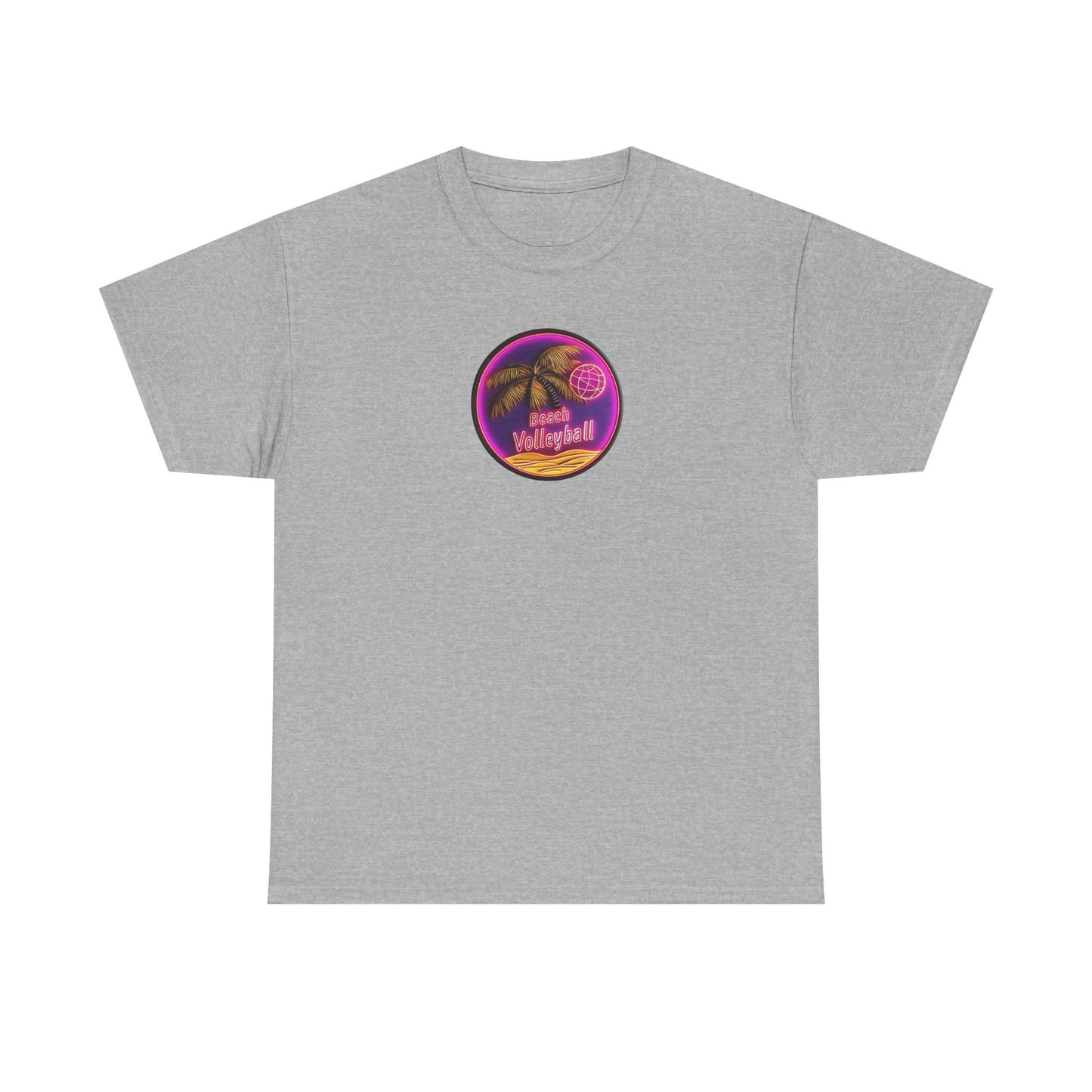 Beach Volleyball Unisex Heavy Cotton Tee