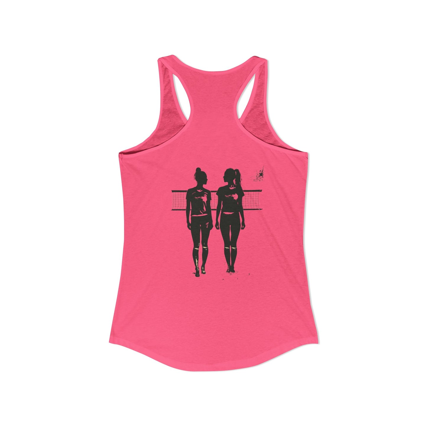 “Partners” Surface Beach Volleyball Club Women's Racerback Tank - Beach Vibes