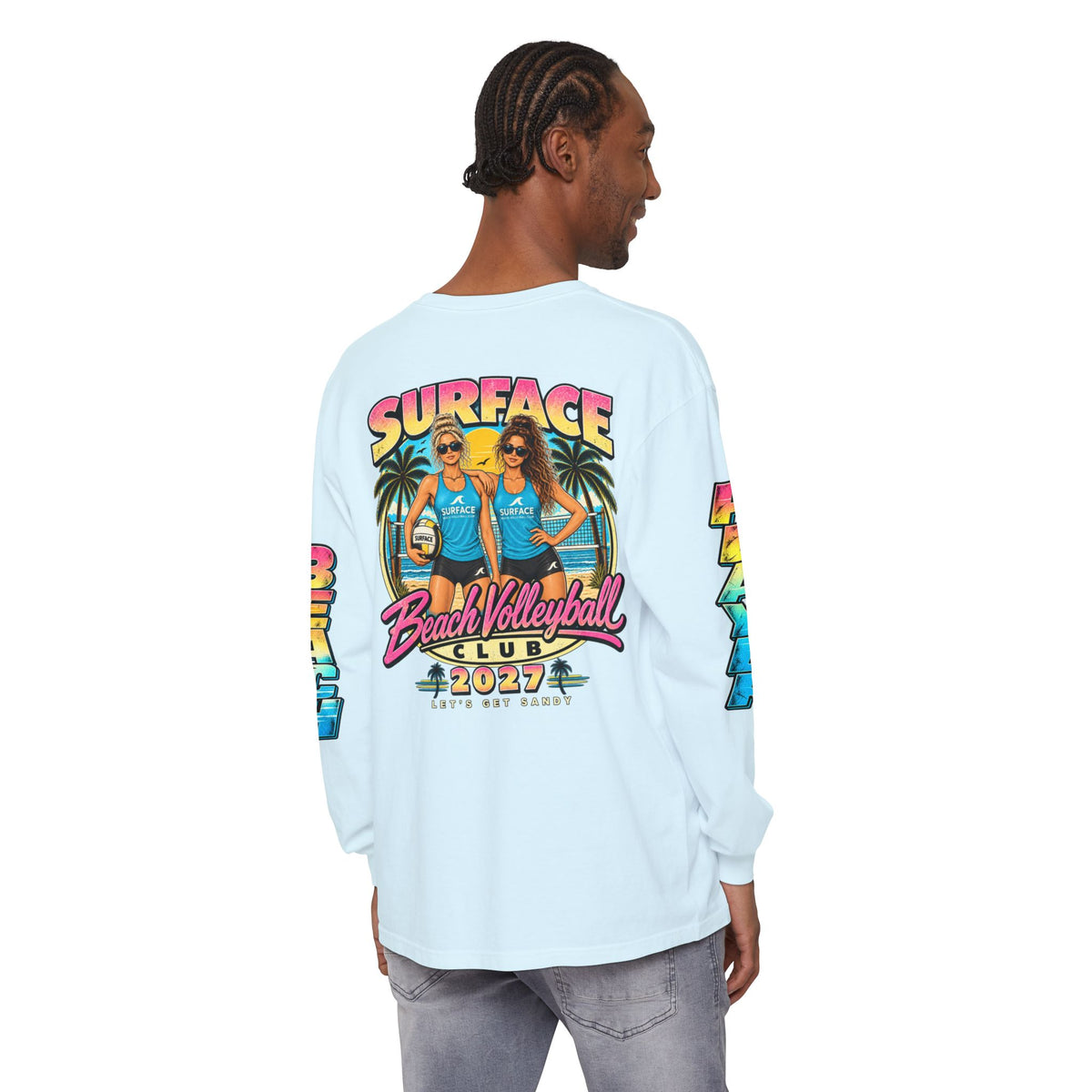 Surface Beach Volleyball Club 2027 Long Sleeve Tee