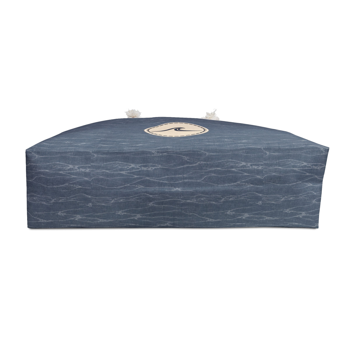 Surfache Navy Wave Weekender Bag — Coastal Canvas Travel Tote