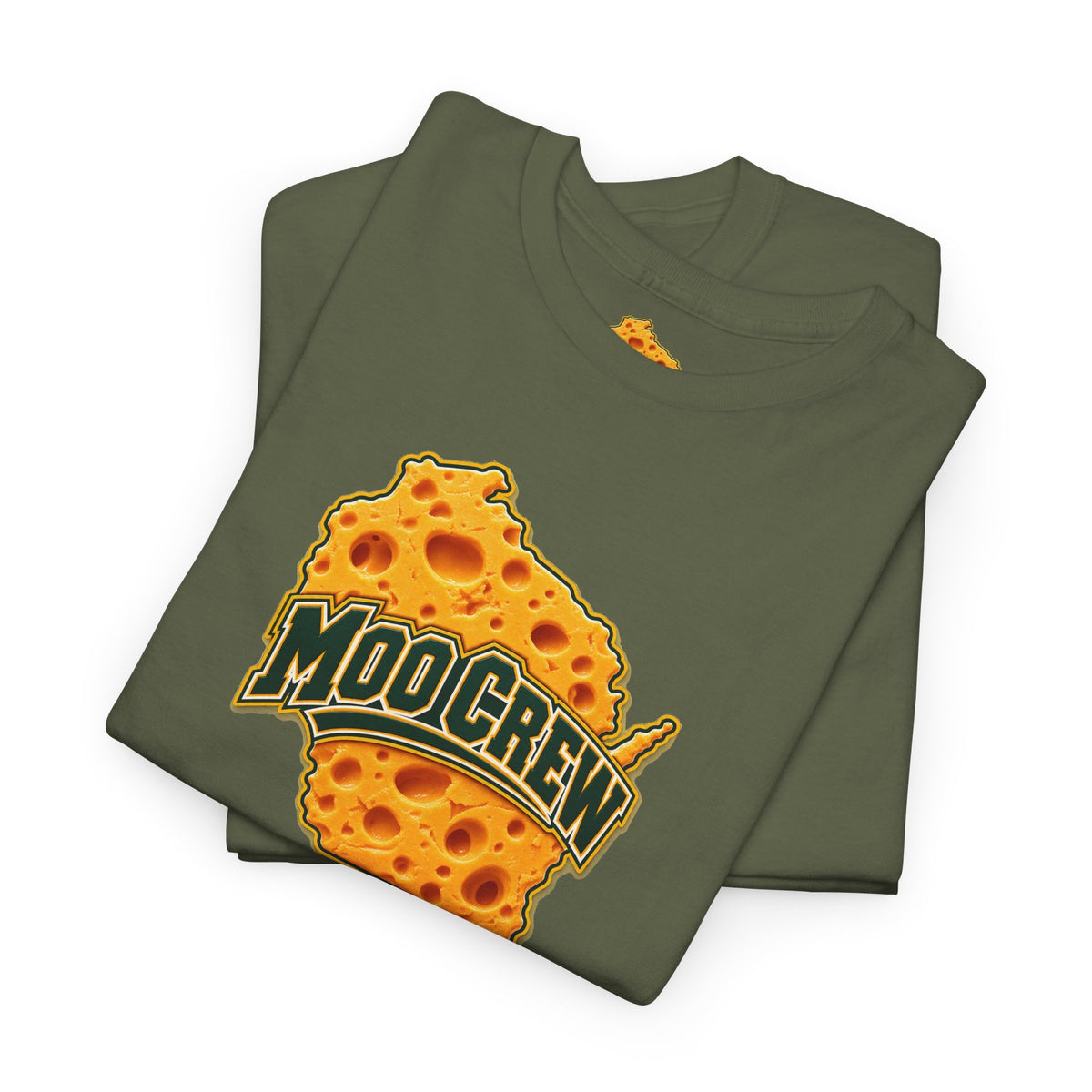 Moo Crew Cheese State Graphic T-Shirt