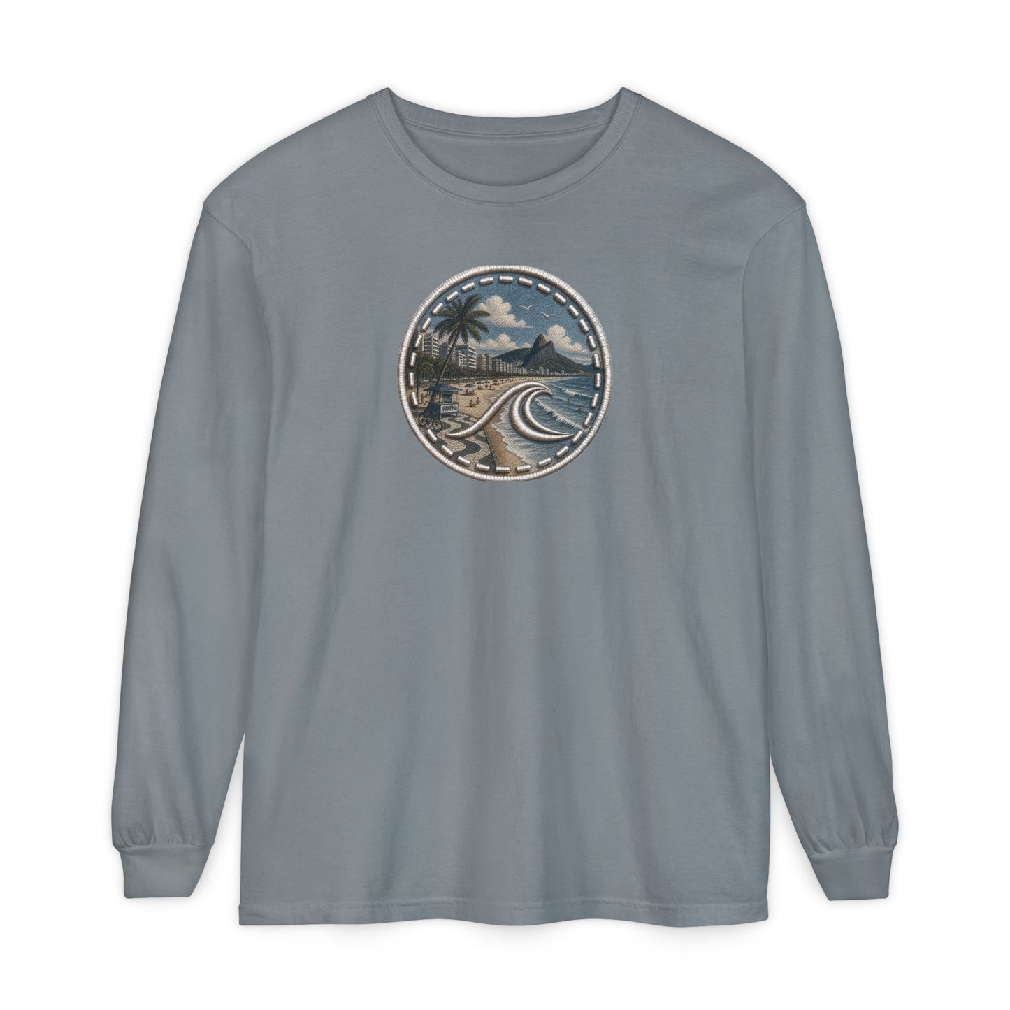 Surfache Ipanema Icon Long Sleeve Tee —Destination Graphic T-Shirt