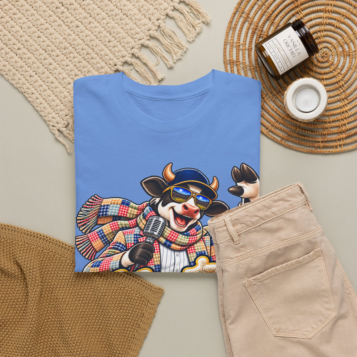 Mooster Baseball Mascot T-Shirt