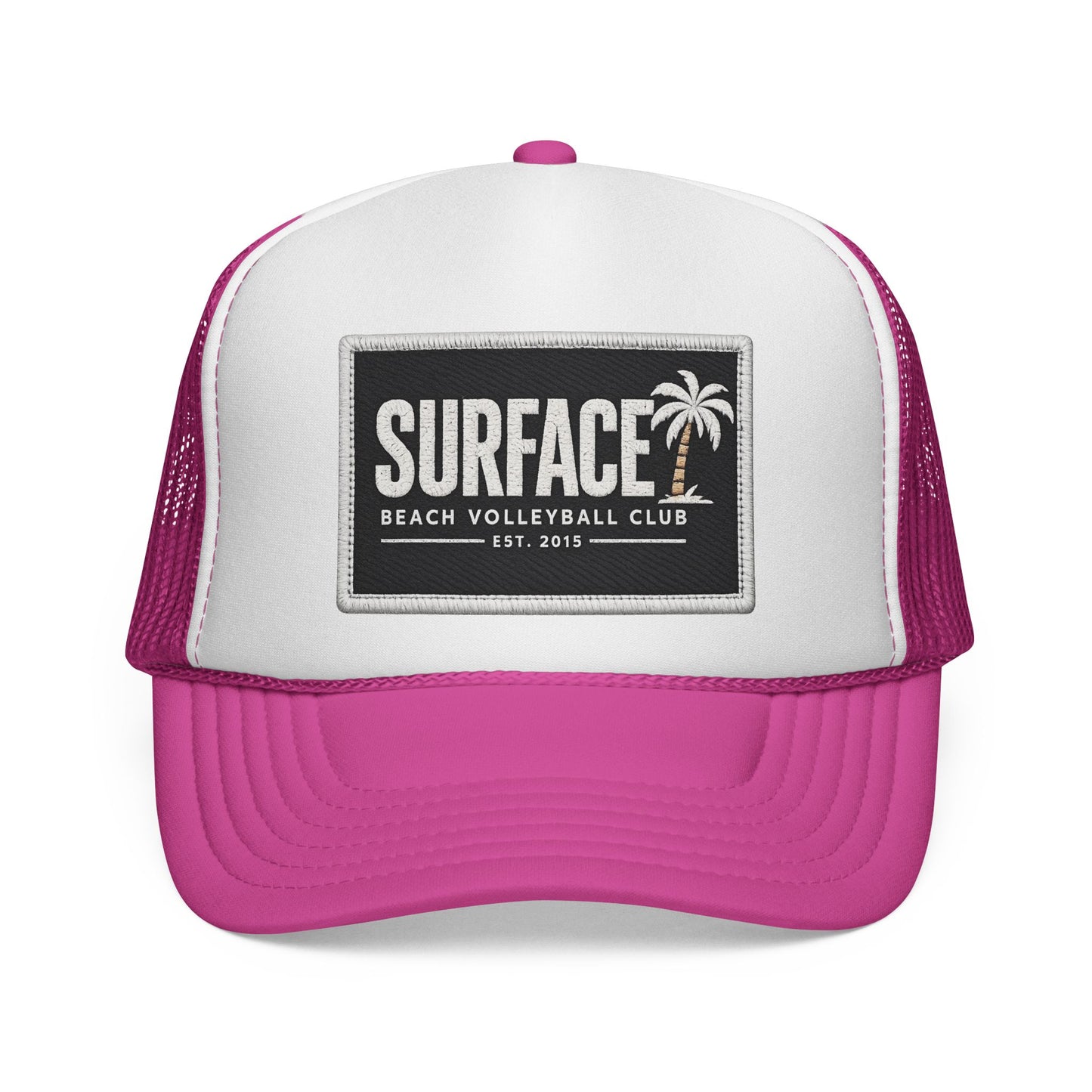 Surface Beach Volleyball Club Trucker Cap — Palm Patch Surf Hat