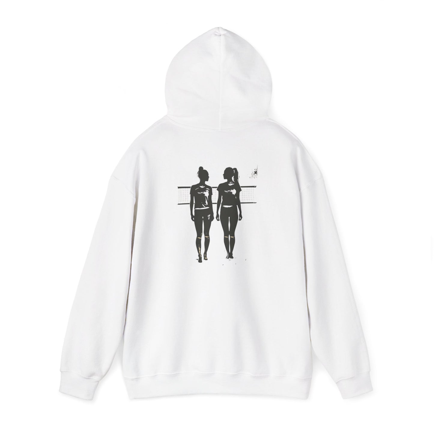 “Partners” Surface Beach Volleyball Club Unisex Heavy Blend™ Hooded Sweatshirt