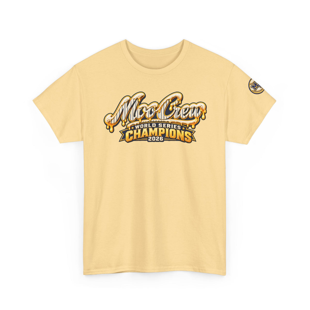 Moo Crew World Series Champions 2026 Baseball T-Shirt