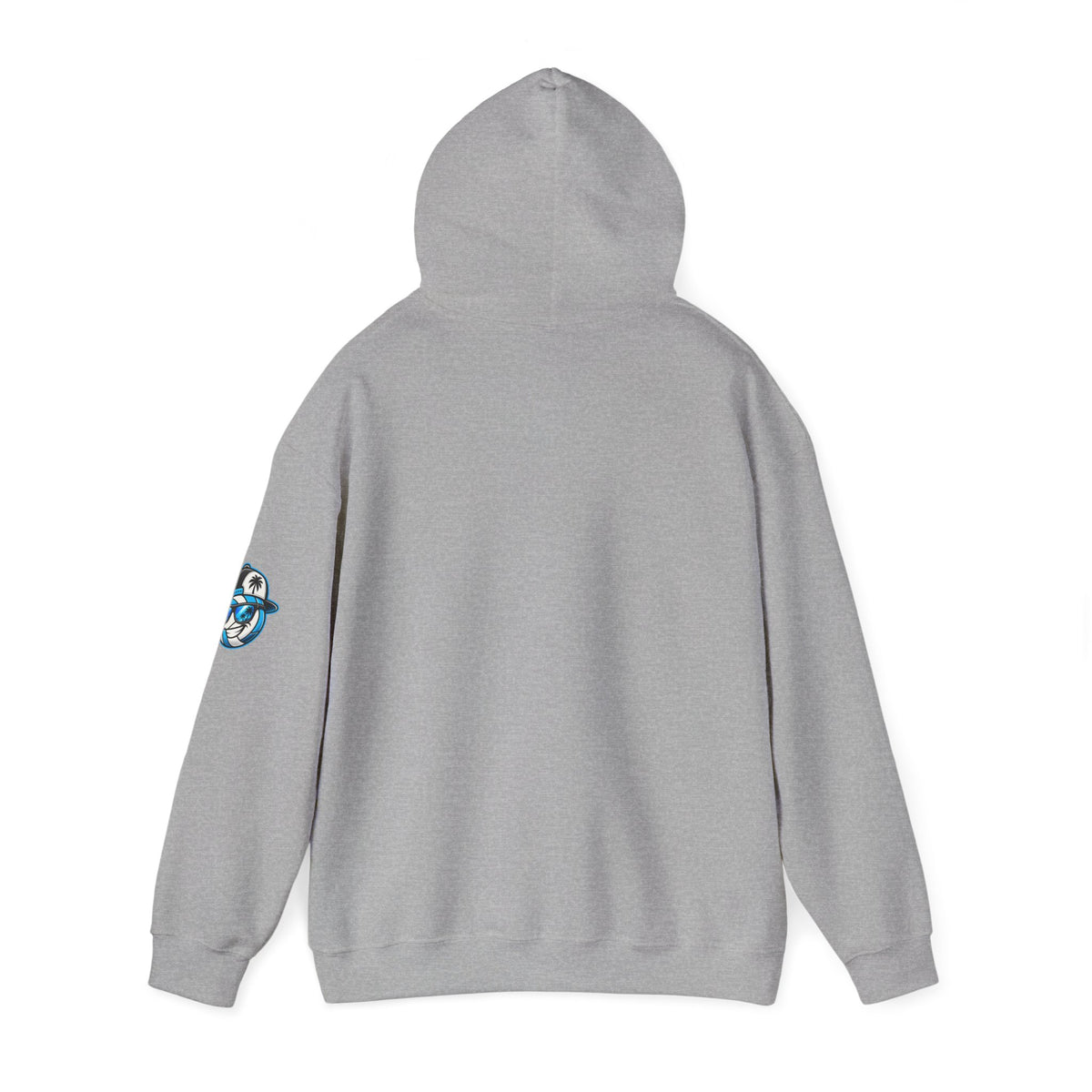 Surface Beach Volleyball Club Retro Mascot Logo Hoodie