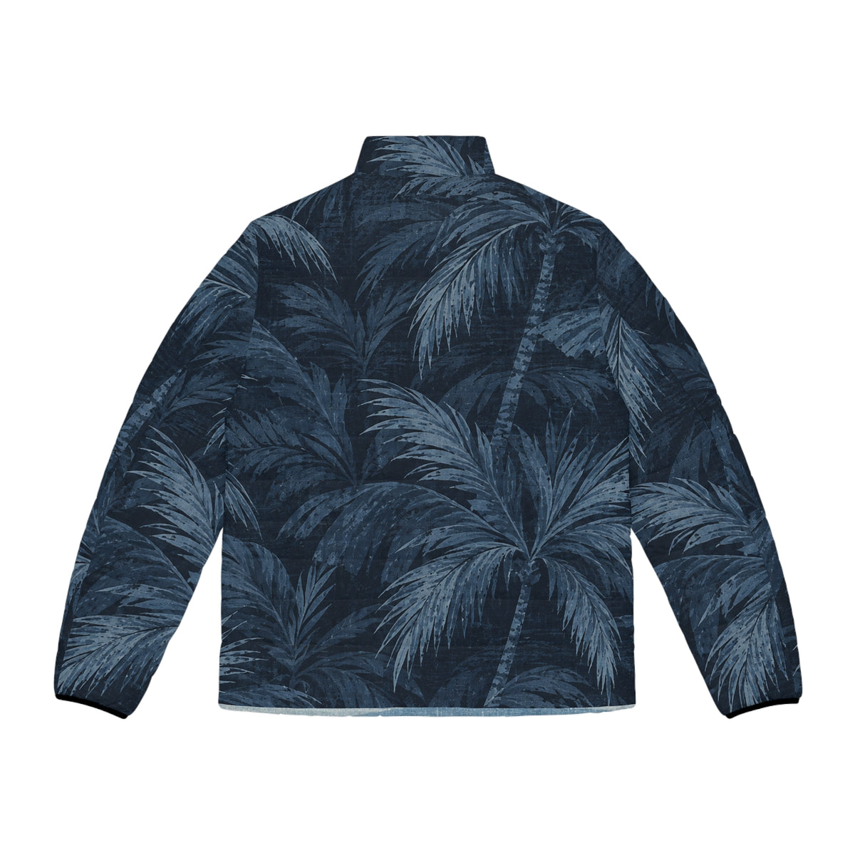 Surface Beach Volleyball Club Men’s Tropical Palm Leaf Puffer Jacket