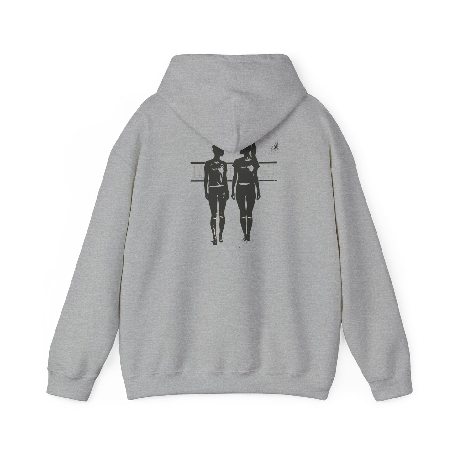 “Partners” Surface Beach Volleyball Club Unisex Heavy Blend™ Hooded Sweatshirt