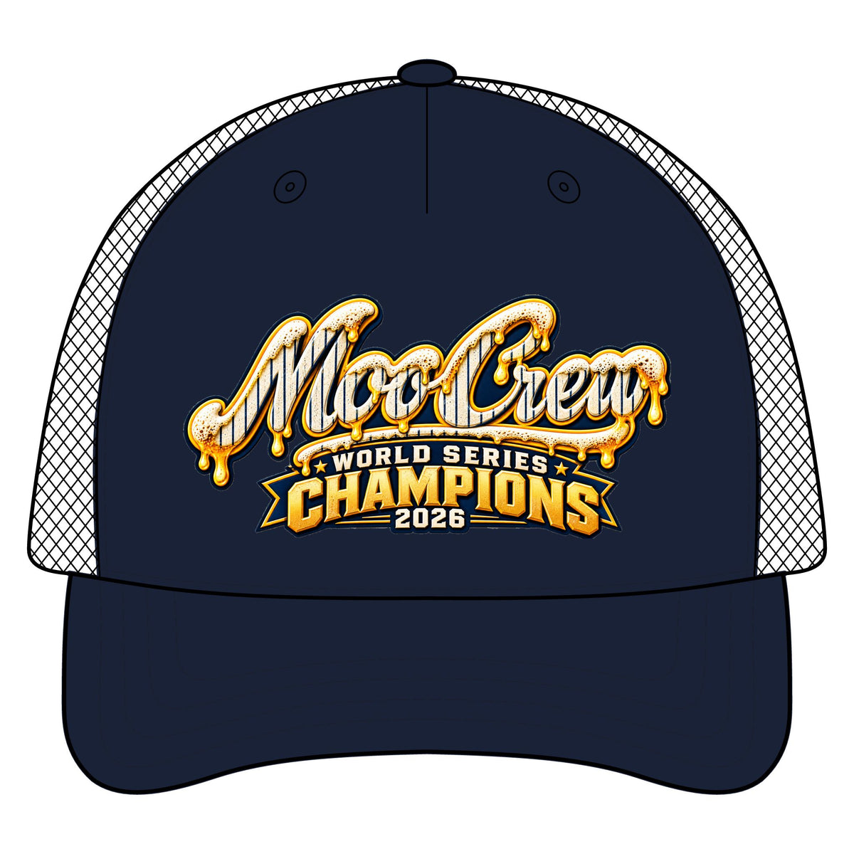 Moo Crew World Series Champions 2026 Trucker Hat