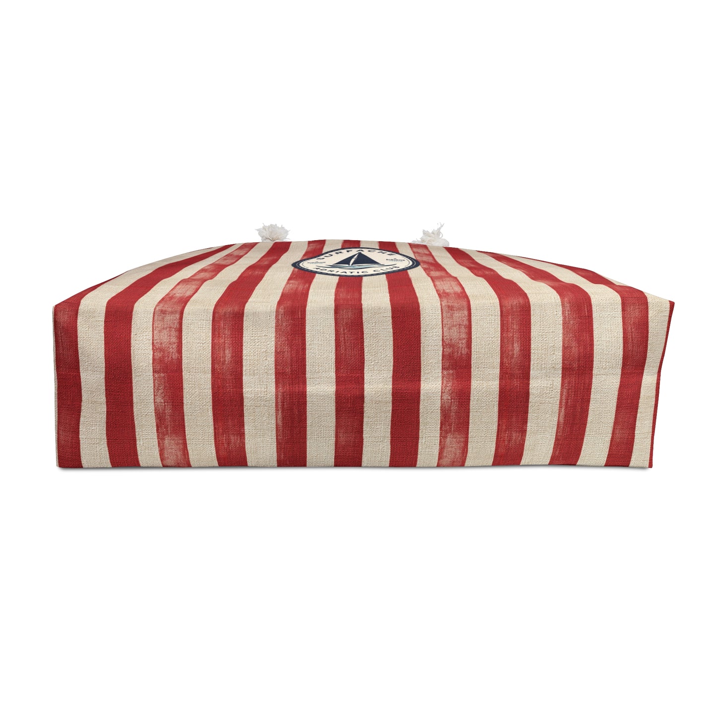 Surfache Adriatic Club Striped Beach Weekender Bag — Surf & Sail Logo Tote