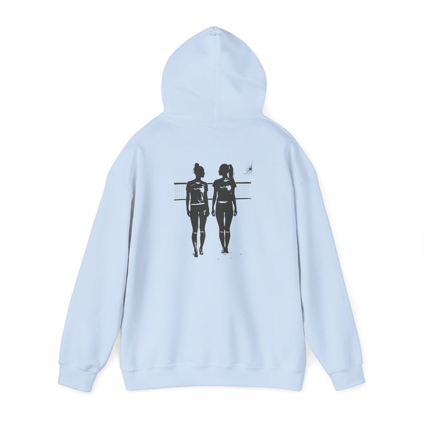 “Partners” Surface Beach Volleyball Club Unisex Heavy Blend™ Hooded Sweatshirt