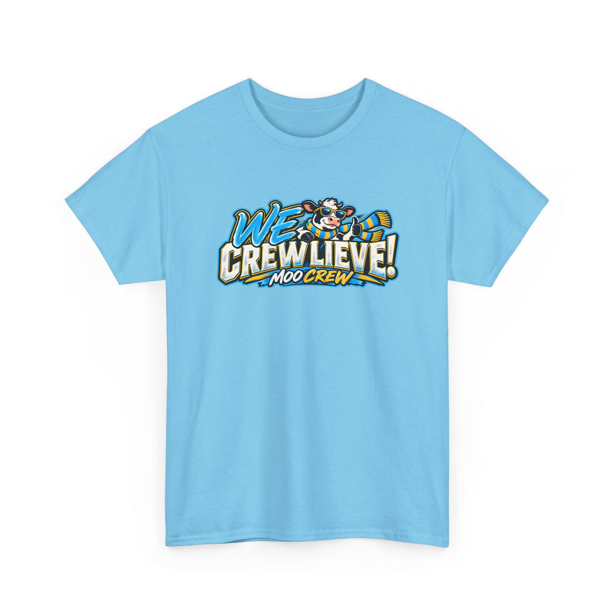Moo Crew We Crewlieve! Graphic T-Shirt