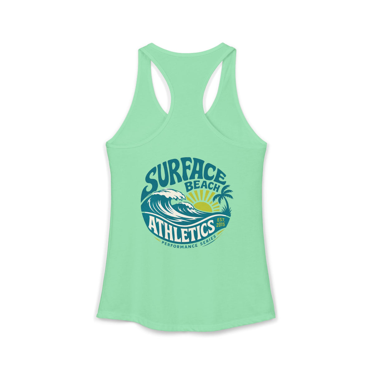 Surface Beach Volleyball Club Women's Racerback Tank - Beach Vibes