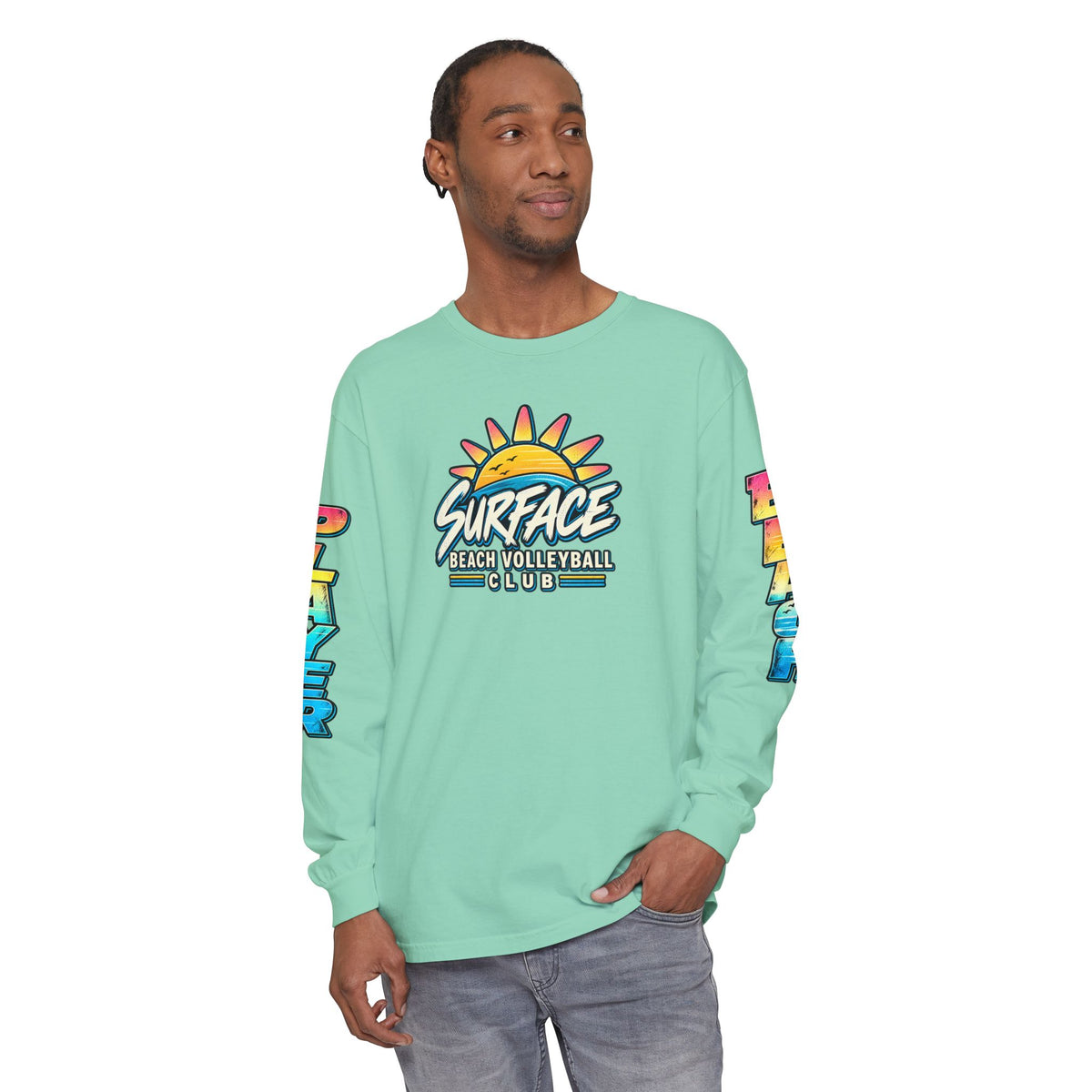 Surface Beach Volleyball Club 2027 Long Sleeve Tee