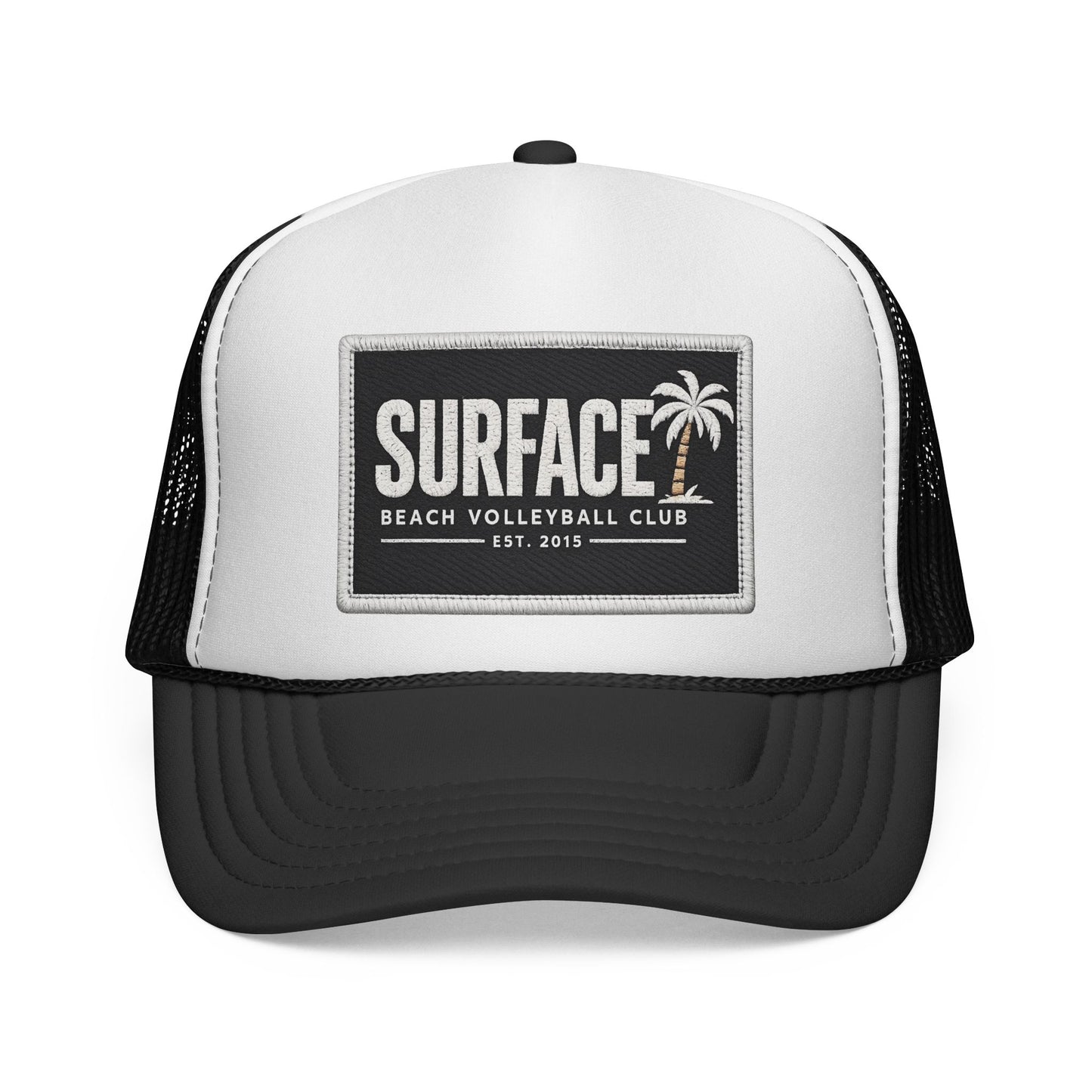 Surface Beach Volleyball Club Trucker Cap — Palm Patch Surf Hat