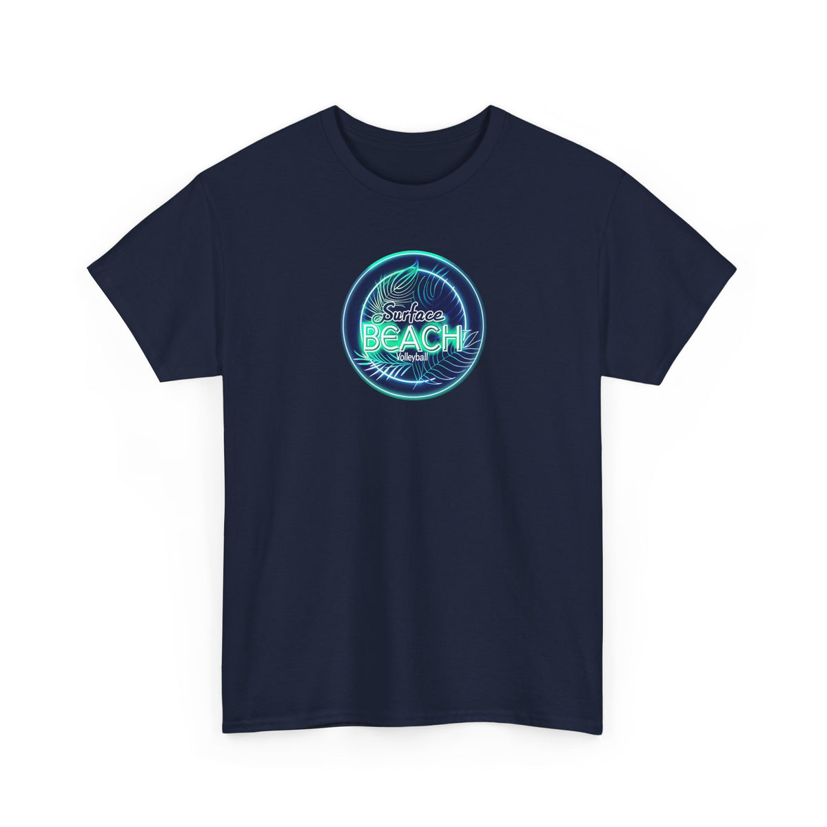 Surface Beach Volleyball Club Icon T-Shirt — Vintage Coastal Volleyball Tee