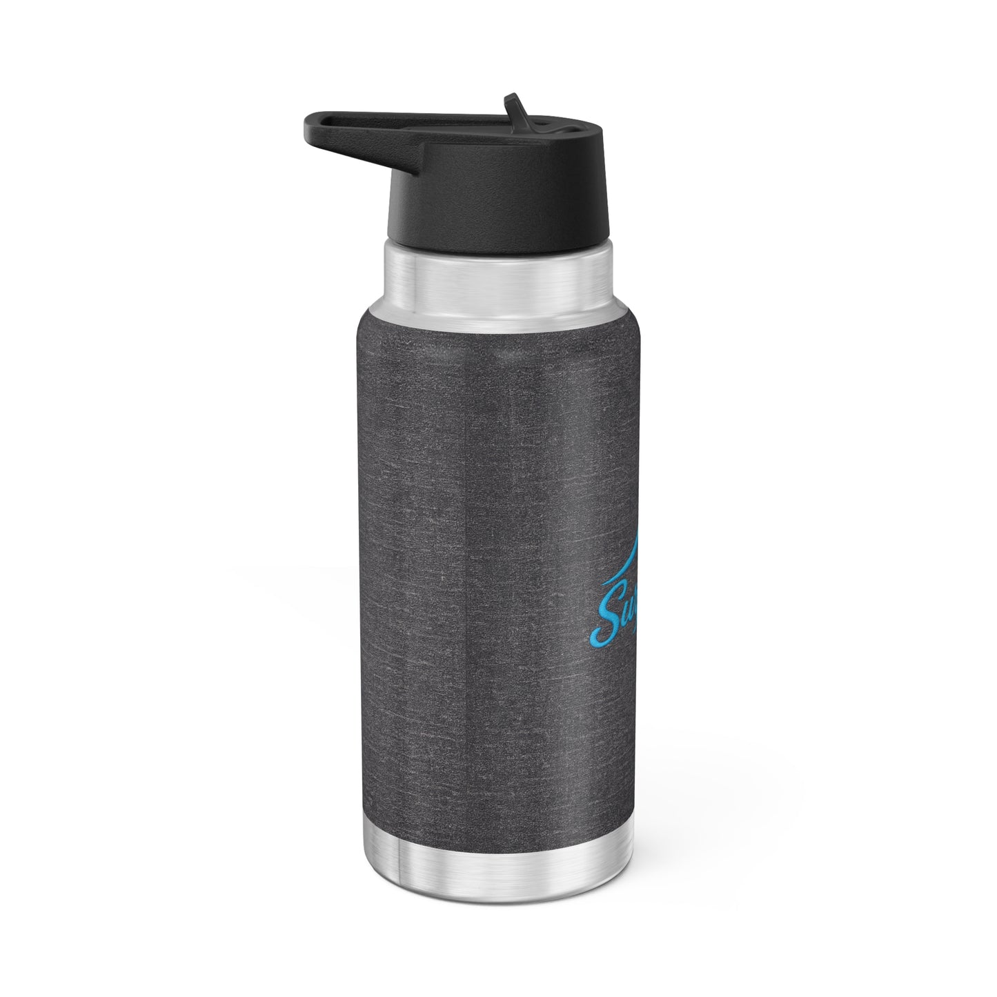 32oz Surfache Gator Tumbler — Insulated Stainless Steel Water Bottle with Wave Logo