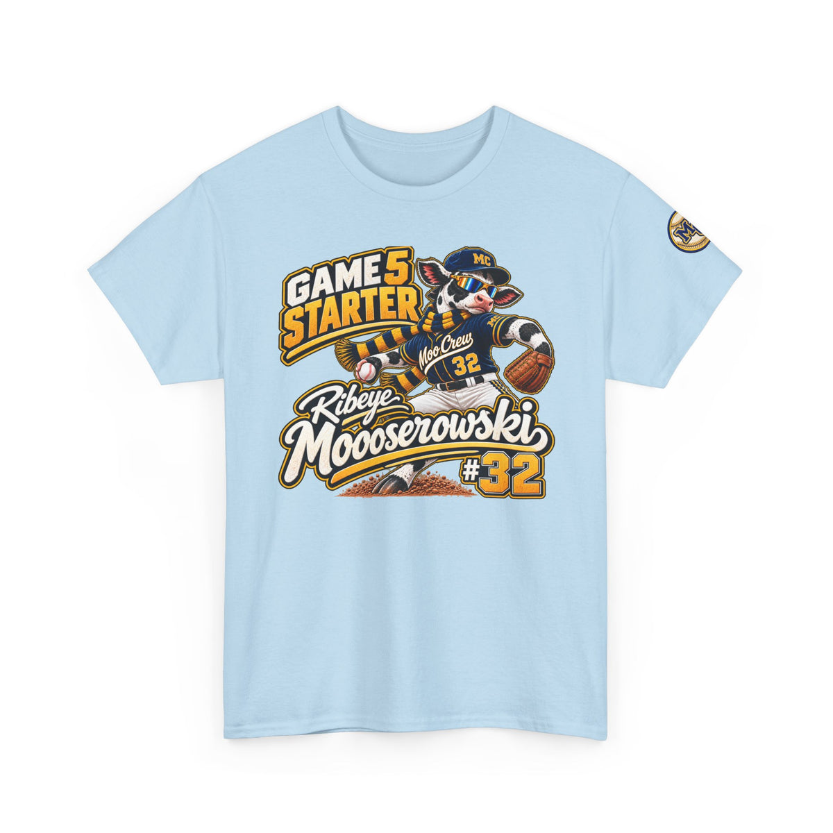 Moo Crew Game 5 Starter Baseball T-Shirt – Moooserowski