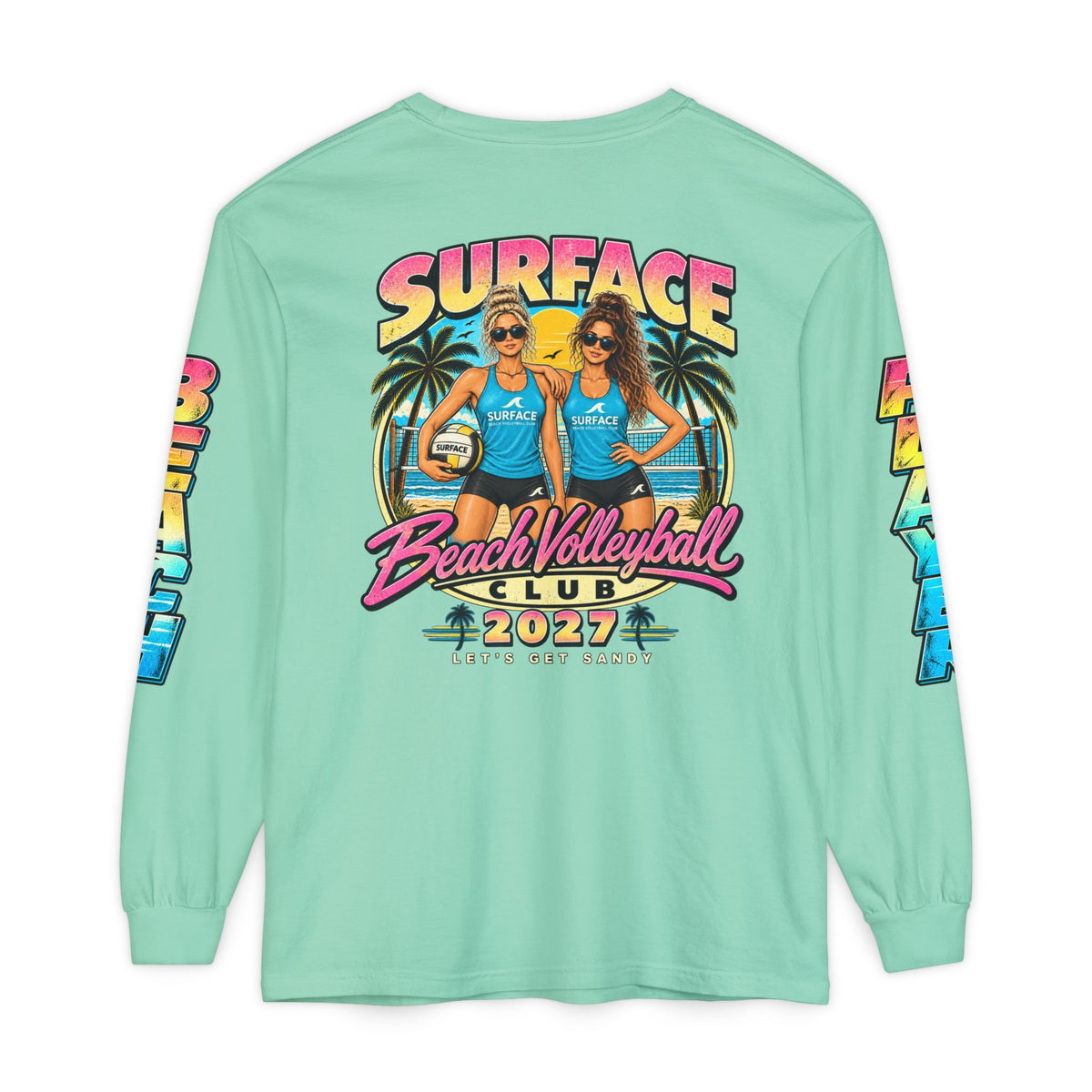 Surface Beach Volleyball Club 2027 Long Sleeve Tee