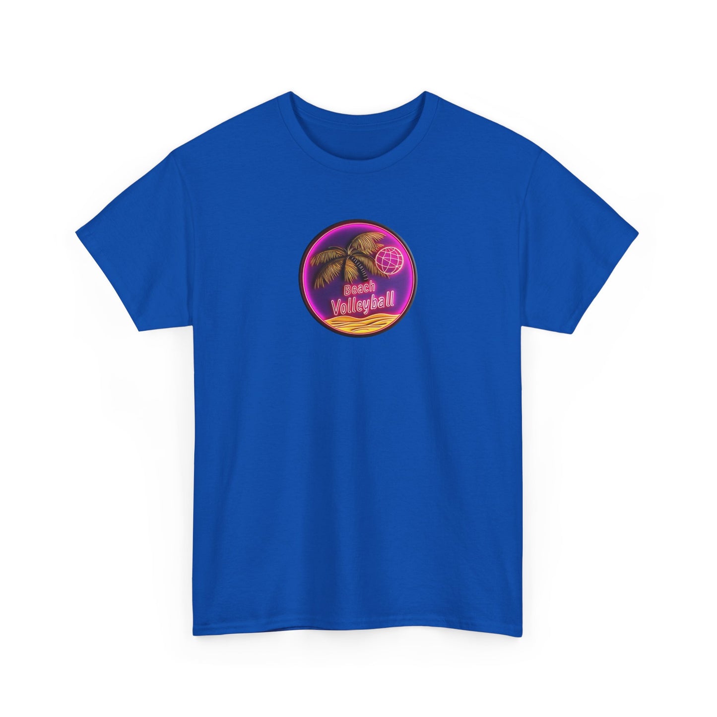 Beach Volleyball Unisex Heavy Cotton Tee