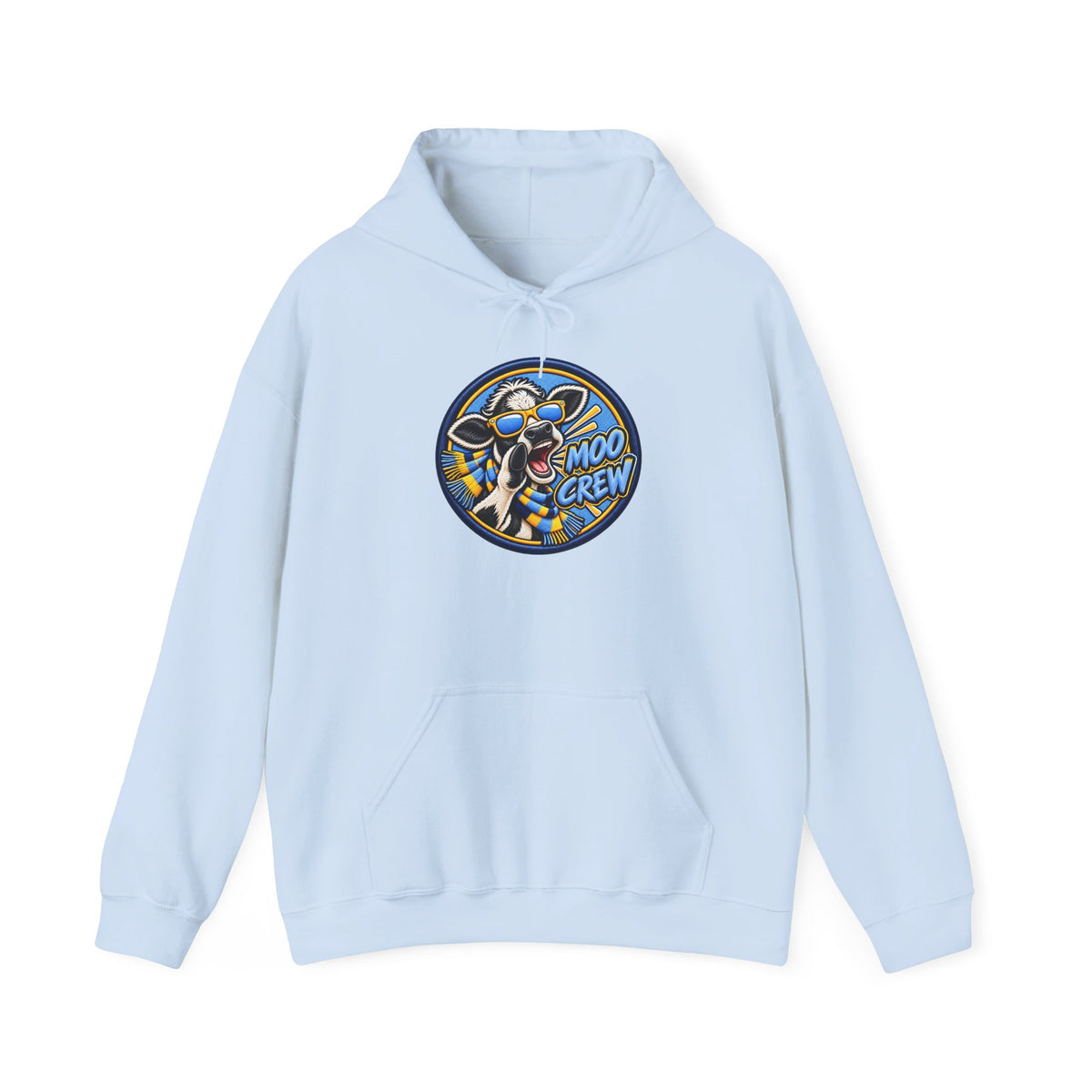 Moo Crew WI Team Cow Graphic Hoodie