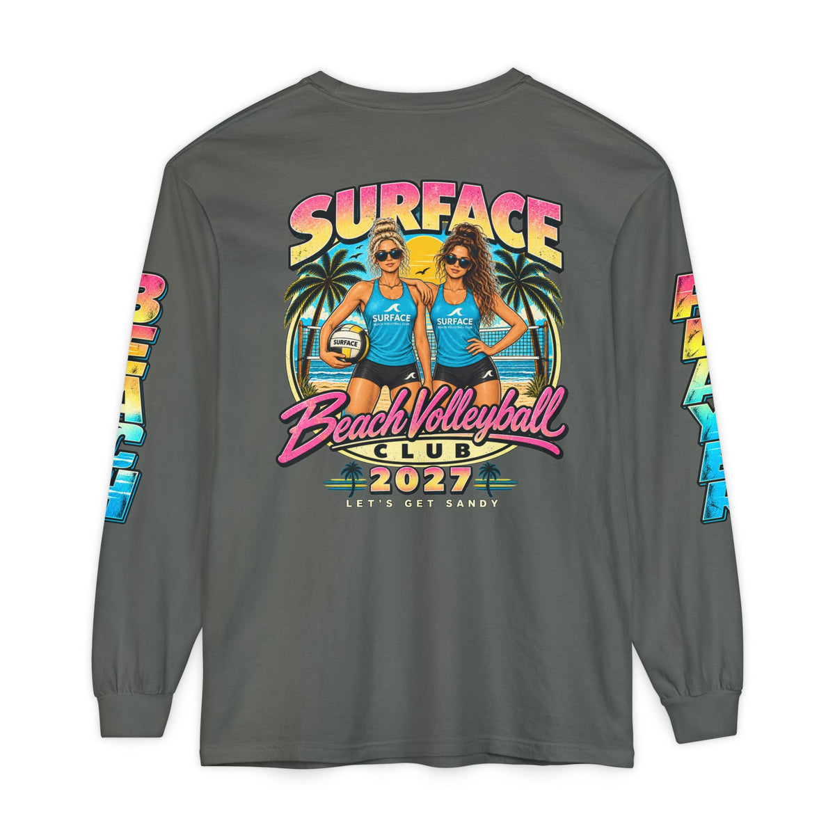 Surface Beach Volleyball Club 2027 Long Sleeve Tee