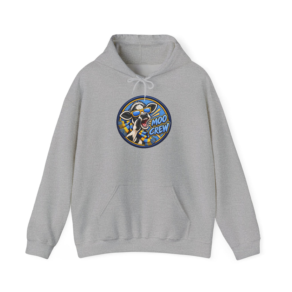 Moo Crew WI Team Cow Graphic Hoodie