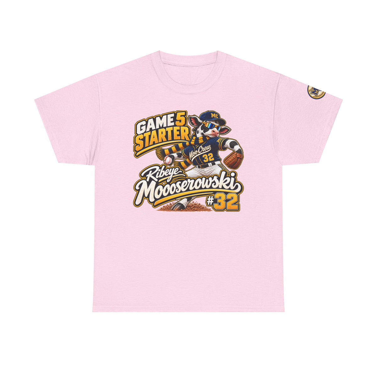 Moo Crew Game 5 Starter Baseball T-Shirt – Moooserowski