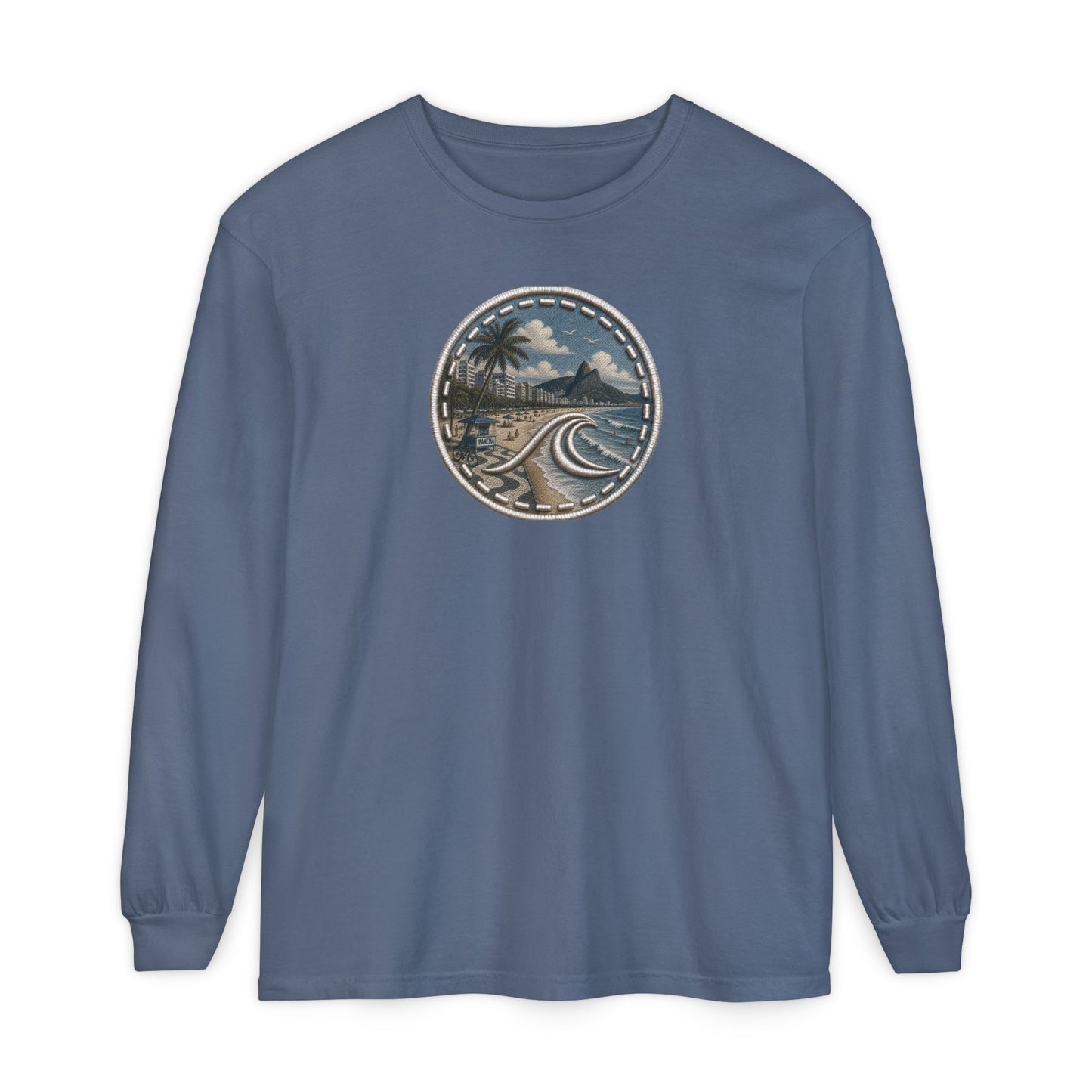 Surfache Ipanema Icon Long Sleeve Tee —Destination Graphic T-Shirt