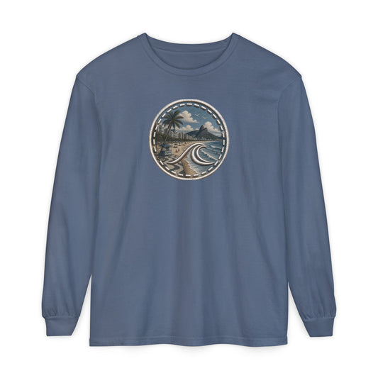 Surfache Ipanema Icon Long Sleeve Tee —Destination Graphic T-Shirt