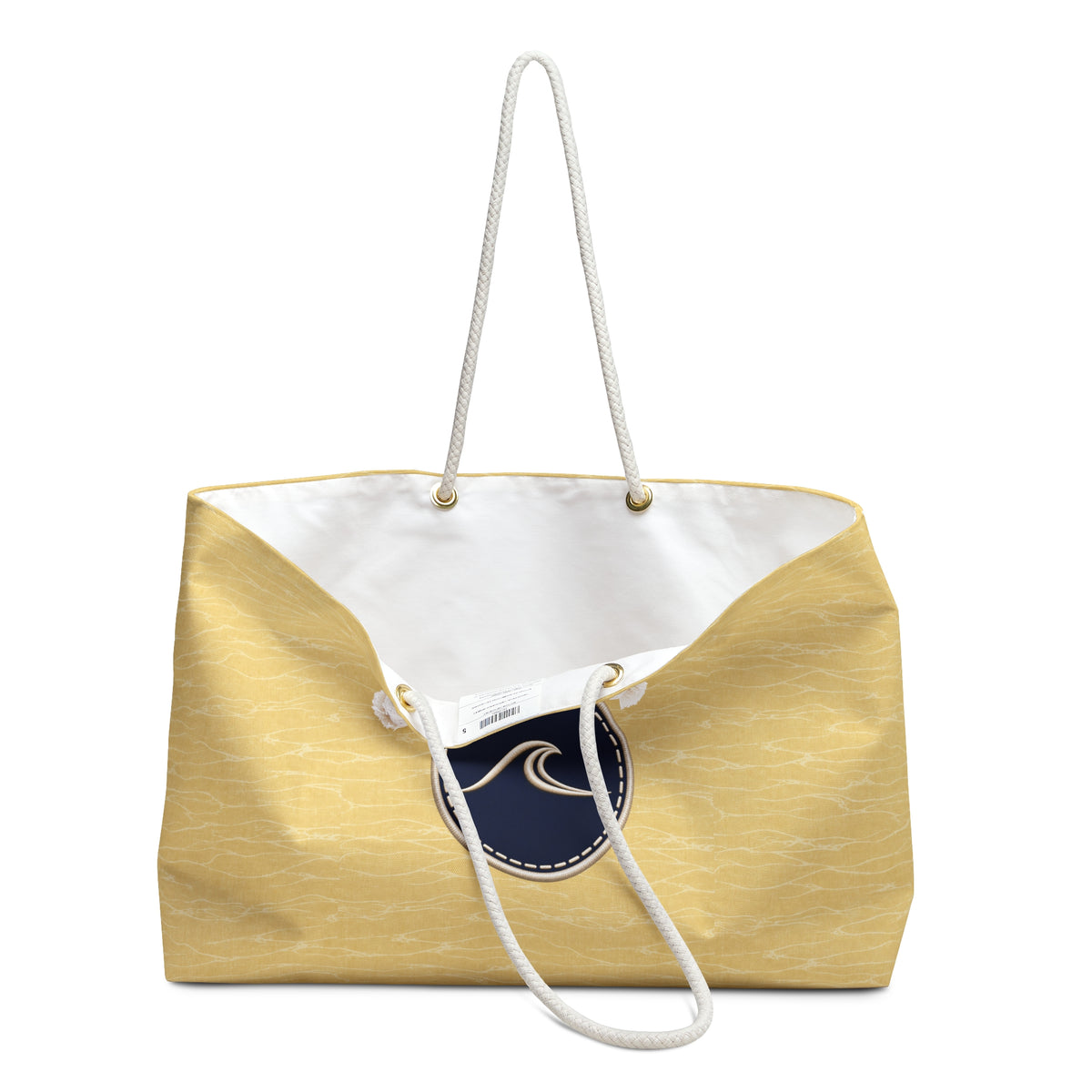 Surfache Pina Colada Coastal Weekender Bag with Wave Emblem — Beach Tote for Travel & Getaways
