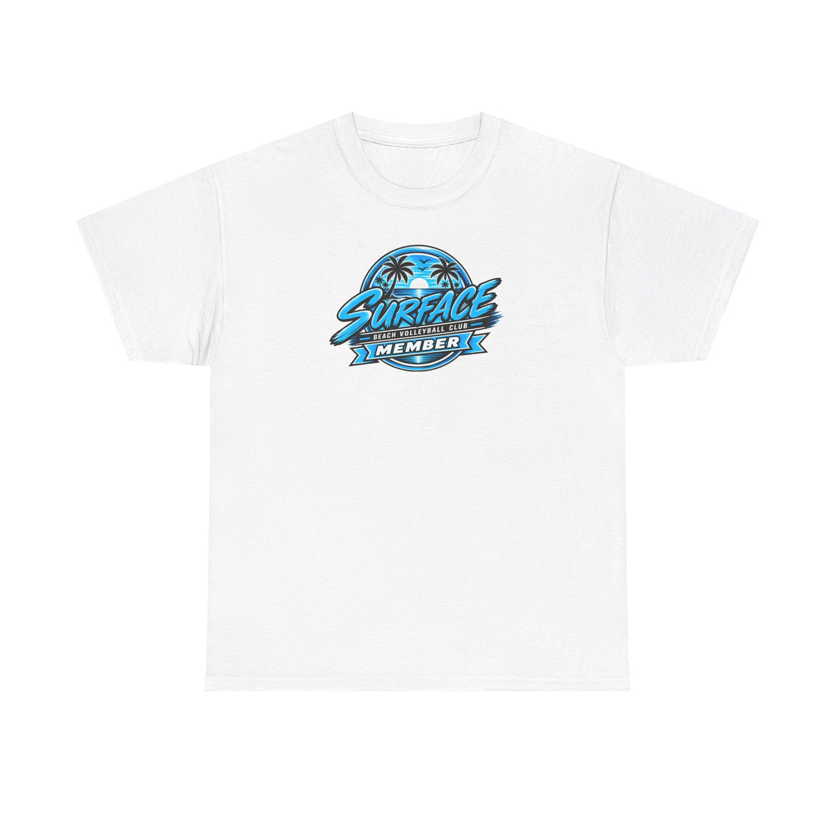 Surface Member T-Shirt — Retro Beach Surf Logo Tee