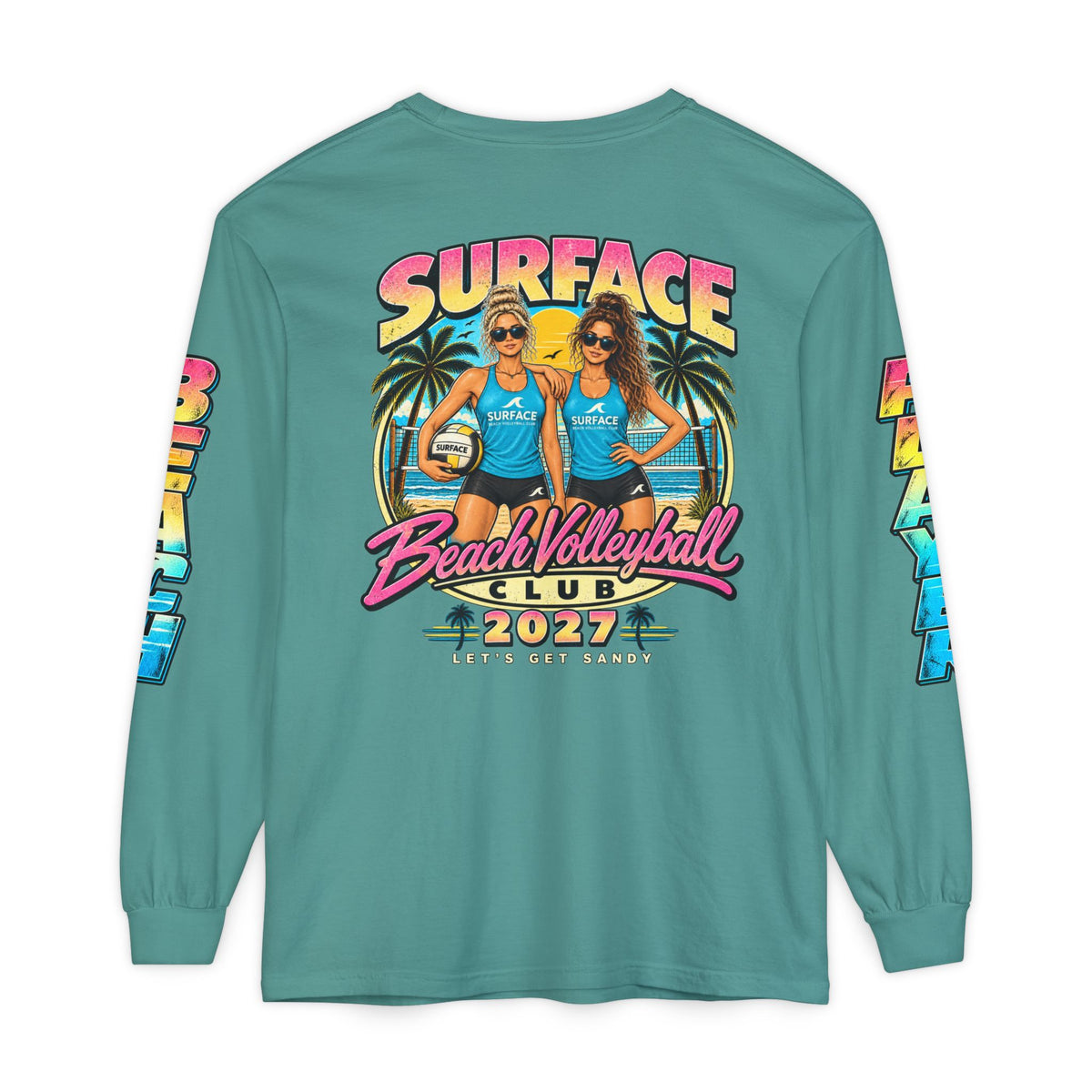 Surface Beach Volleyball Club 2027 Long Sleeve Tee