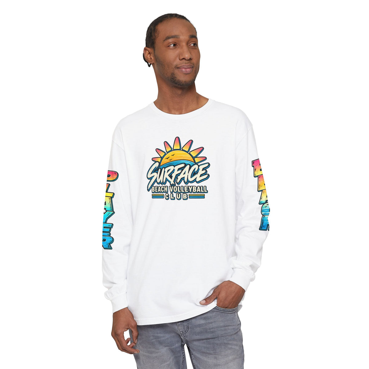 Surface Beach Volleyball Club 2027 Long Sleeve Tee